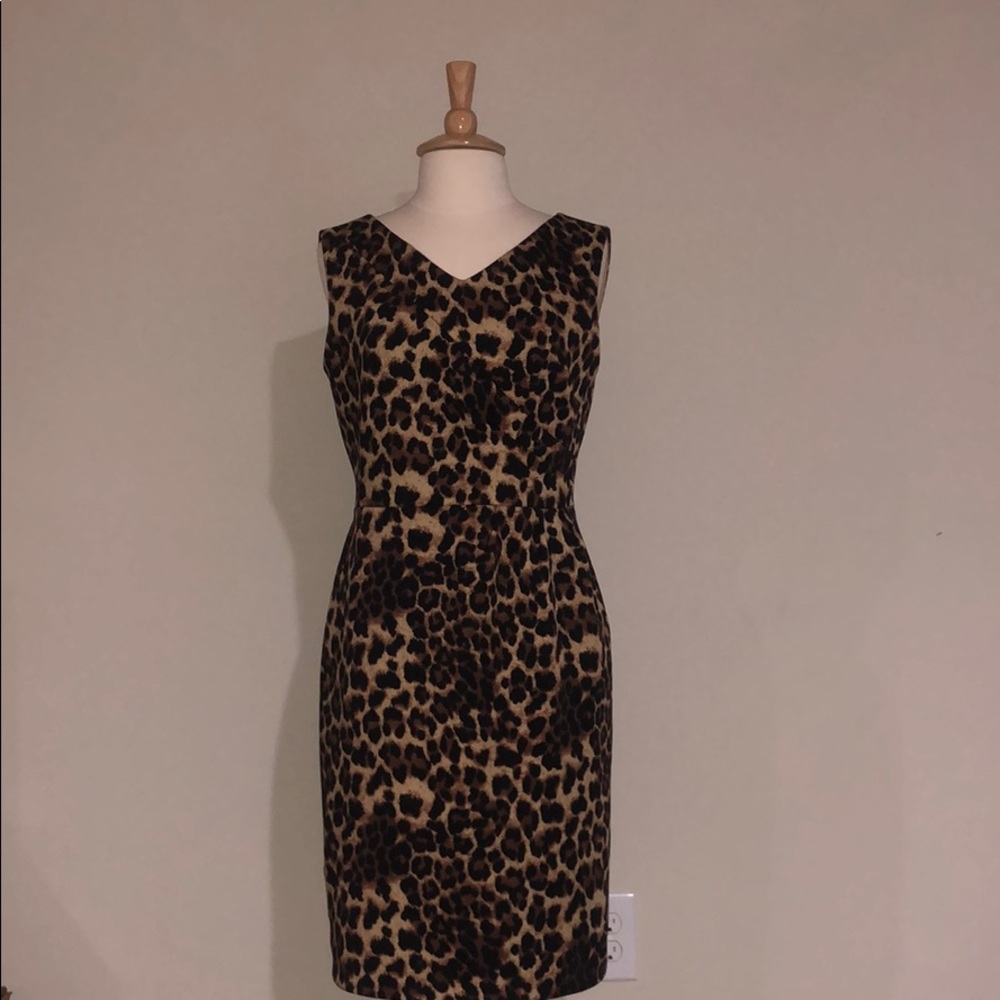 Isabella DeMarco Animal Print Sheath Dress